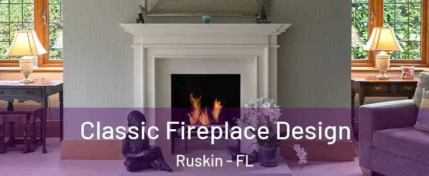  Classic Fireplace Design Ruskin - FL